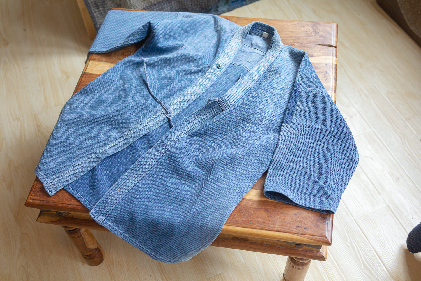 藍 染 刺 子 剣 道 服